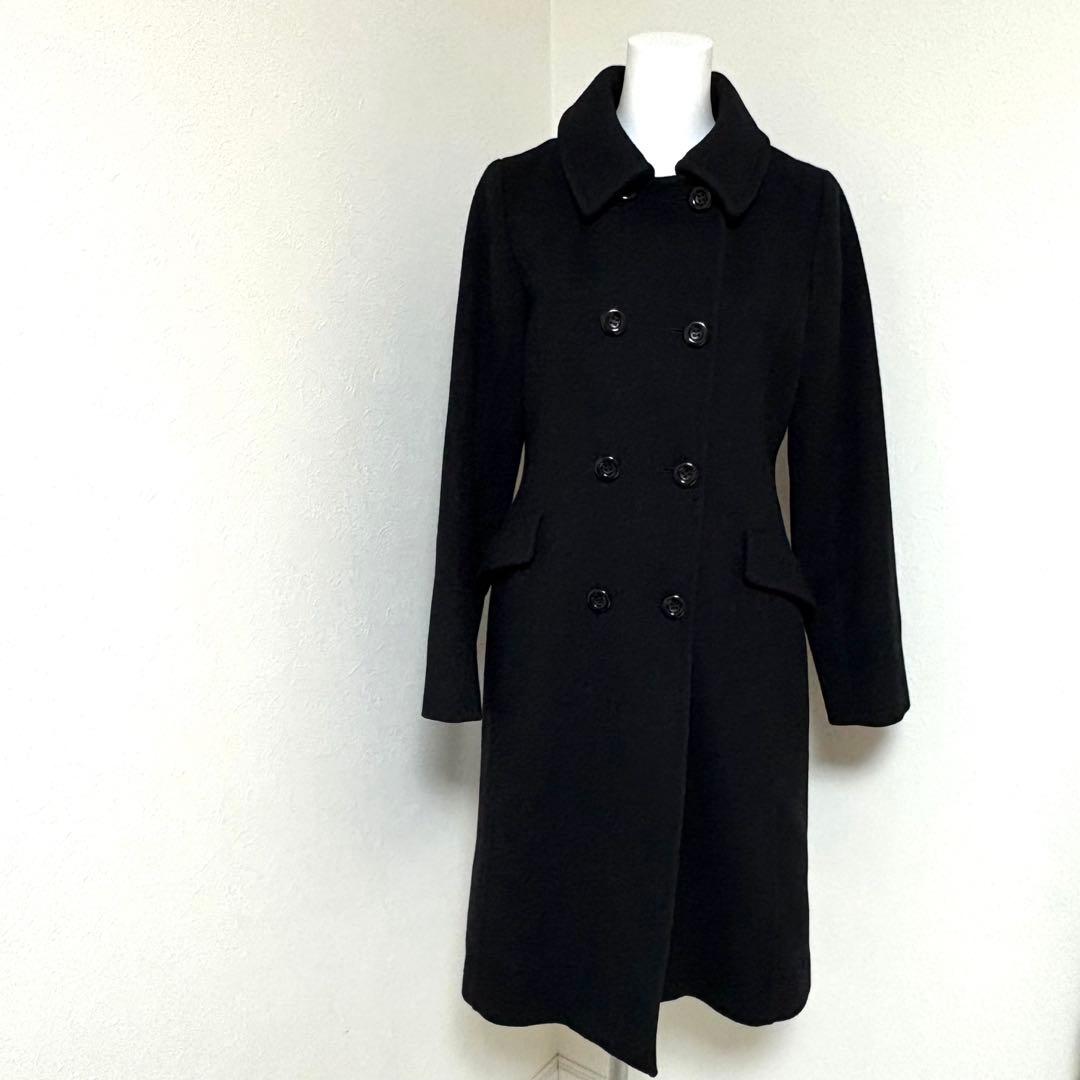 最終価格◆美品◆BLUE LABEL CRESTBRIDGE ブラック　コート