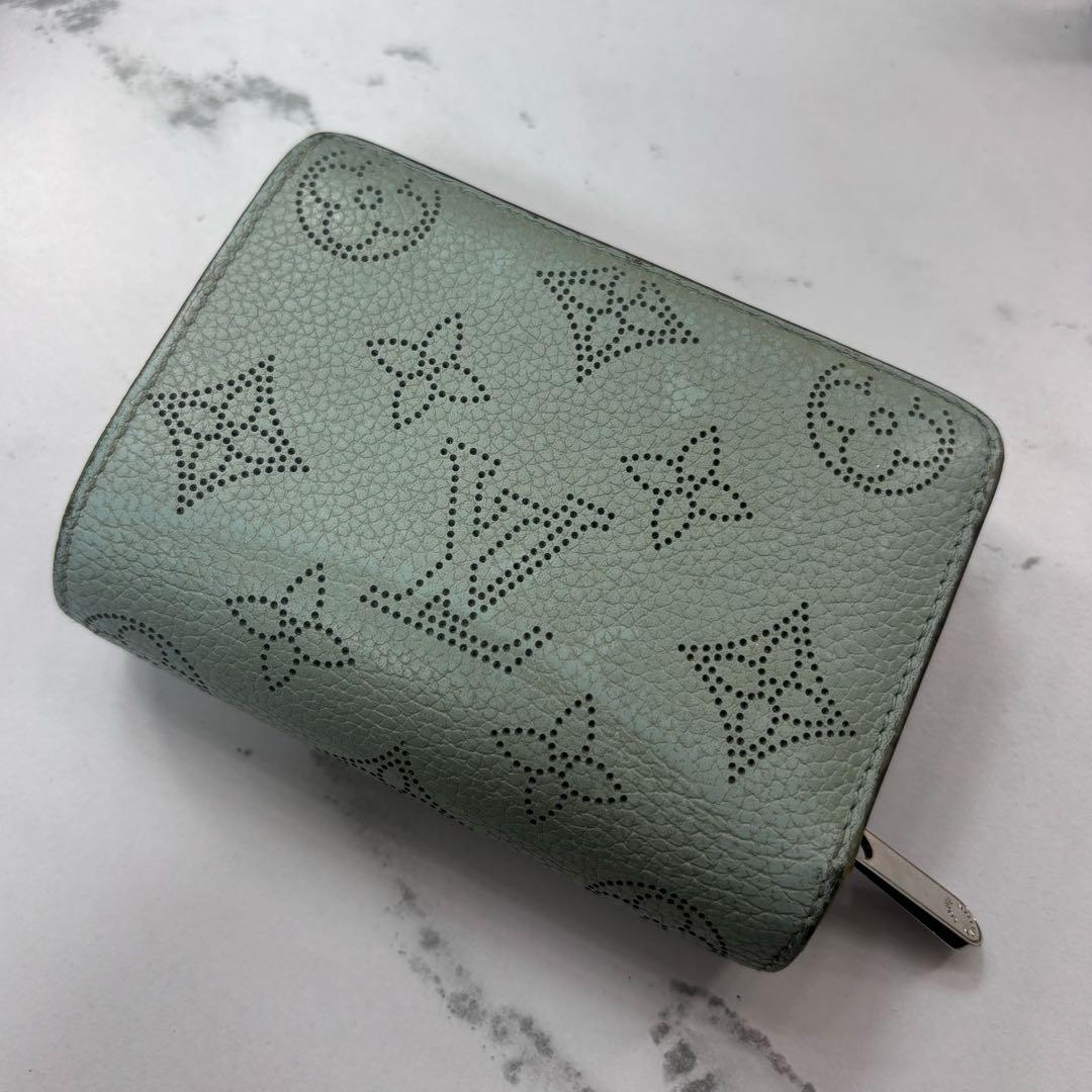【ルイヴィトン】2つ折り財布 ブルー