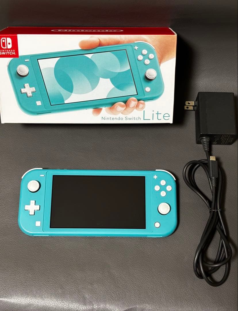 Nintendo Switch Lite ターコイズ 本体 ガラスフィルムおまけ