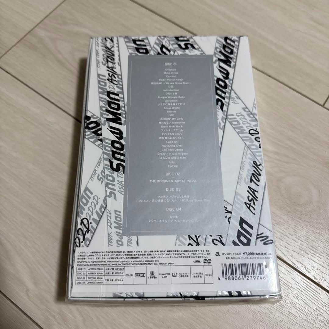 ④新品 DVD  Man ASIA TOUR 2D.2D. 初回限定盤