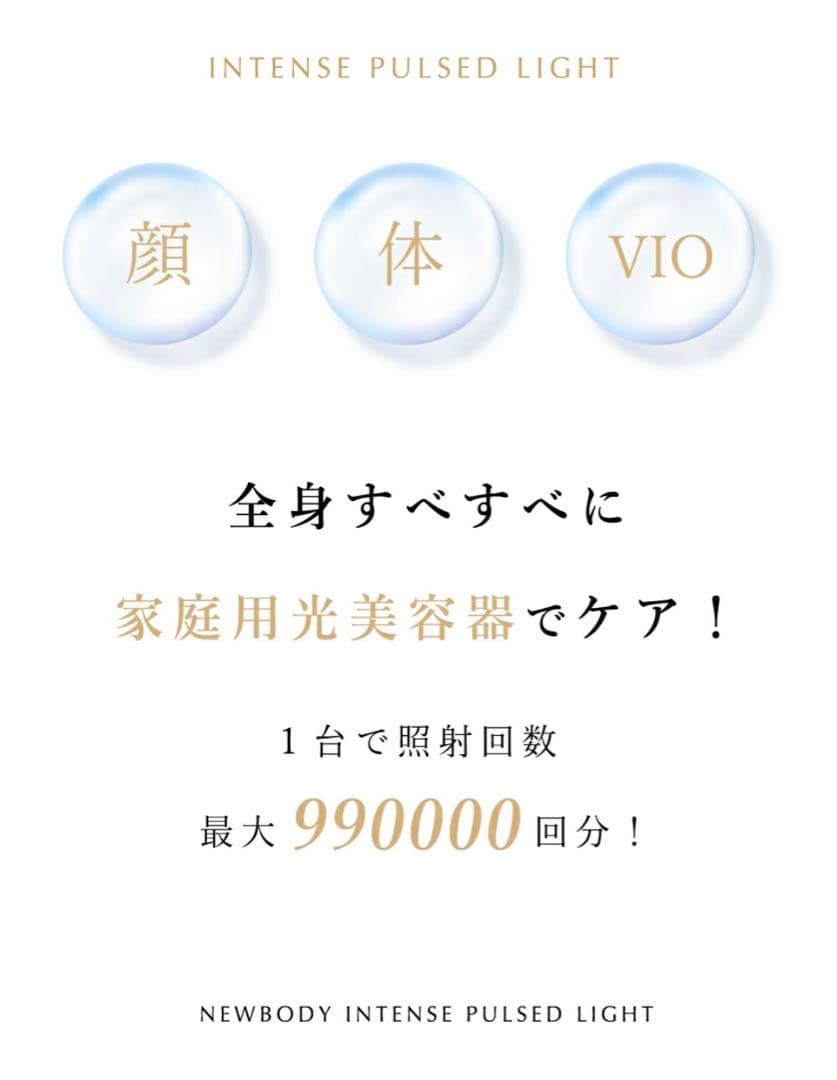 セール中・新品・anianna New body光美容器