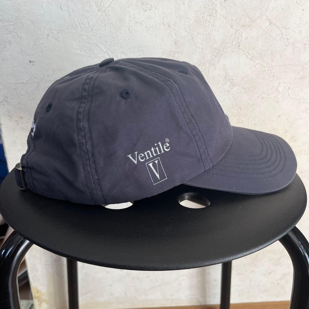 Supreme Sロゴ キャップ Ventile ブラック シュプリーム 帽子