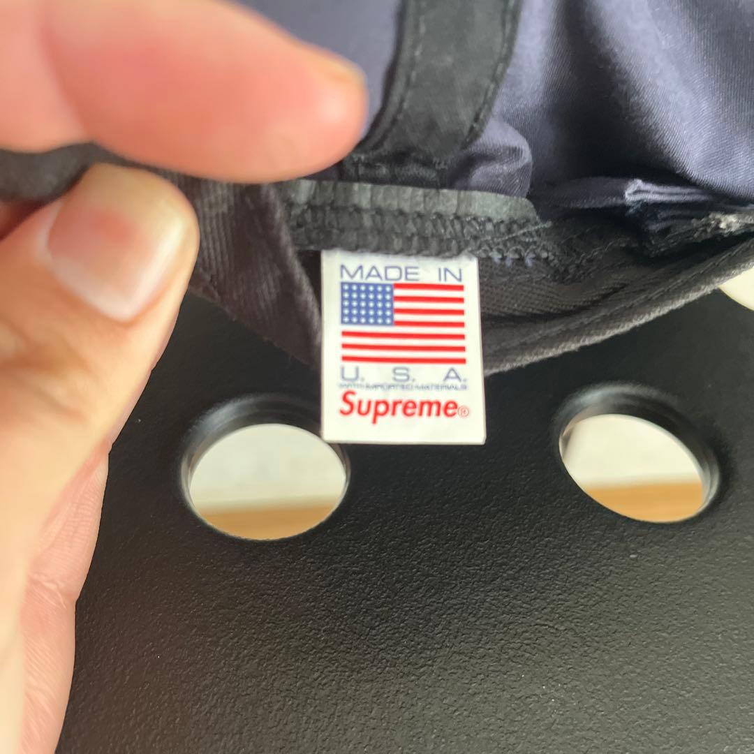 Supreme Sロゴ キャップ Ventile ブラック シュプリーム 帽子