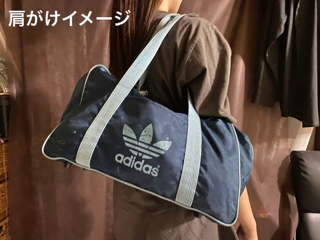 adidas アディダス スクールバッグ　ボストン　ヴィンテージ　兼松　80s