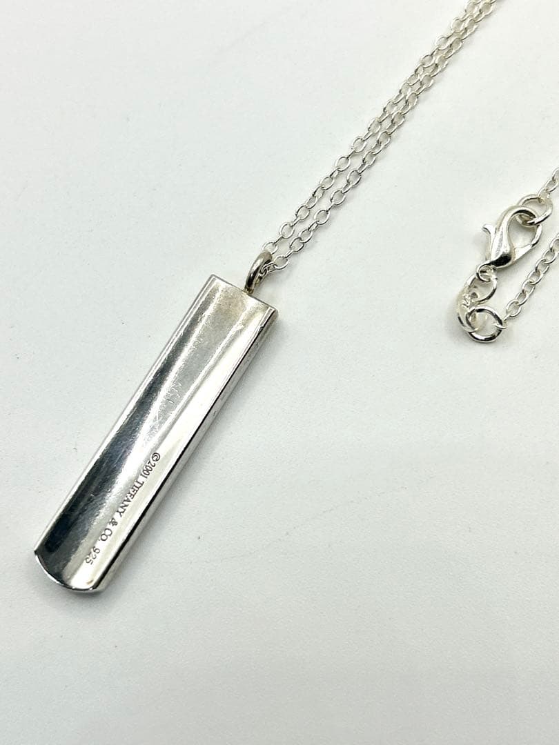 TIFFANY＆Co ナロー ネックレスSV925 メンズnecklace