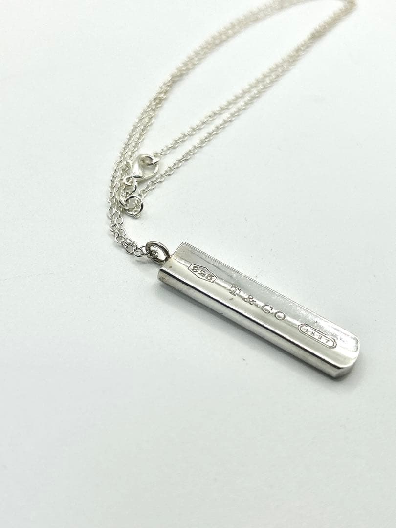 TIFFANY＆Co ナロー ネックレスSV925 メンズnecklace