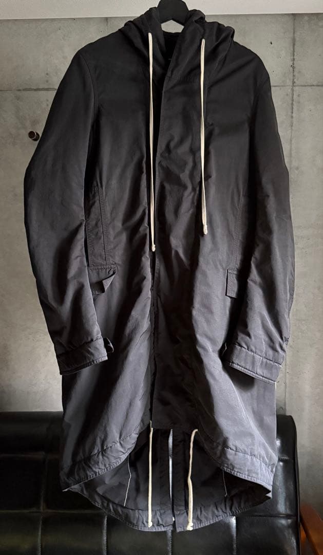 Rick Owens DRKSHDW/中綿 フィッシュテールパーカ