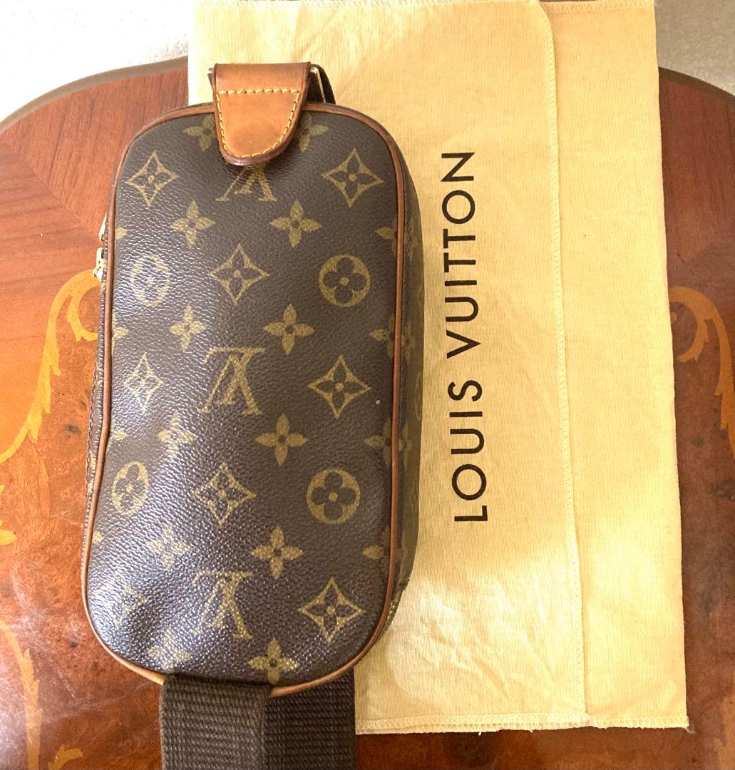 Louis Vuitton モノグラム ポシェット・ガンジュ ボディバッグ