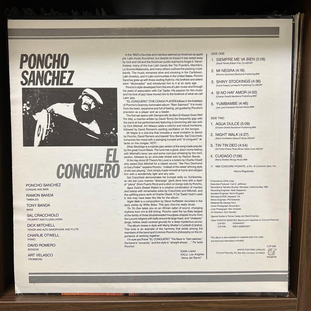 Poncho Sanchez ‎– El Conguero USオリジナル