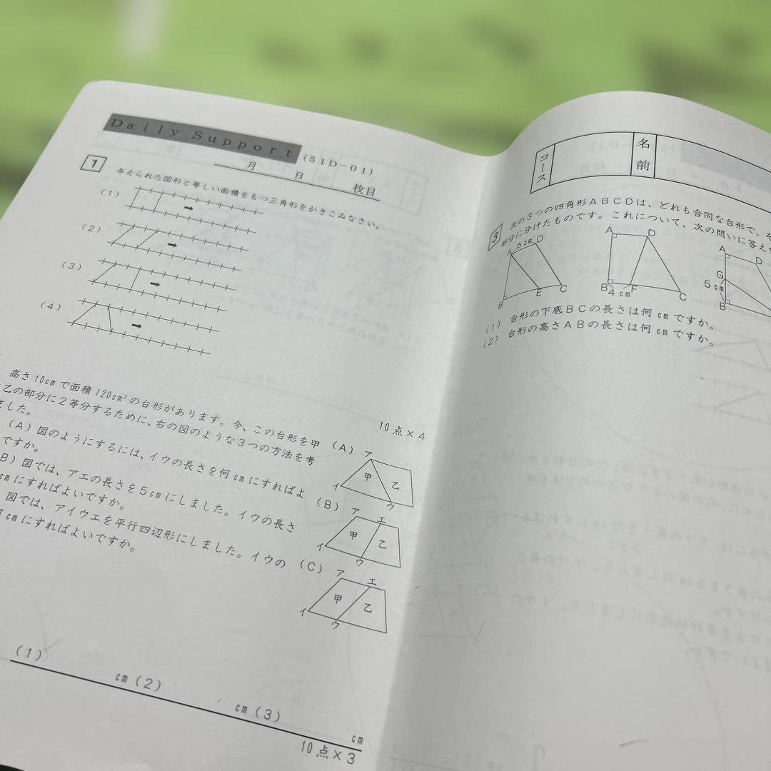 ⑫た　サピックス　SAPIX 5年　算数　一年分　季節講習　ディリーサポート