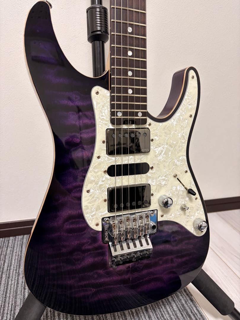 【EMG・ロックペグ搭載】　SCHECTER SD-DX-24 AS