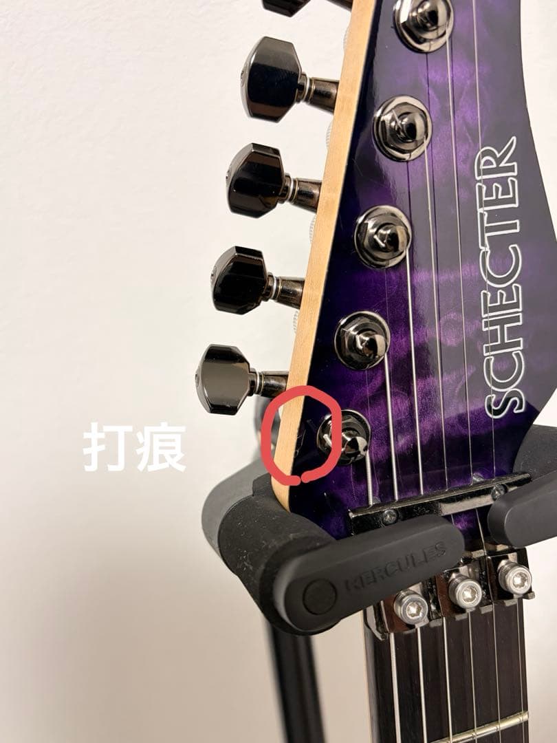 【EMG・ロックペグ搭載】　SCHECTER SD-DX-24 AS