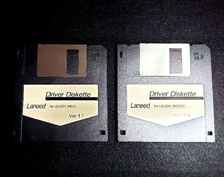 PC-98ノート LANカード Laneed LD-CDY ドライバ付き