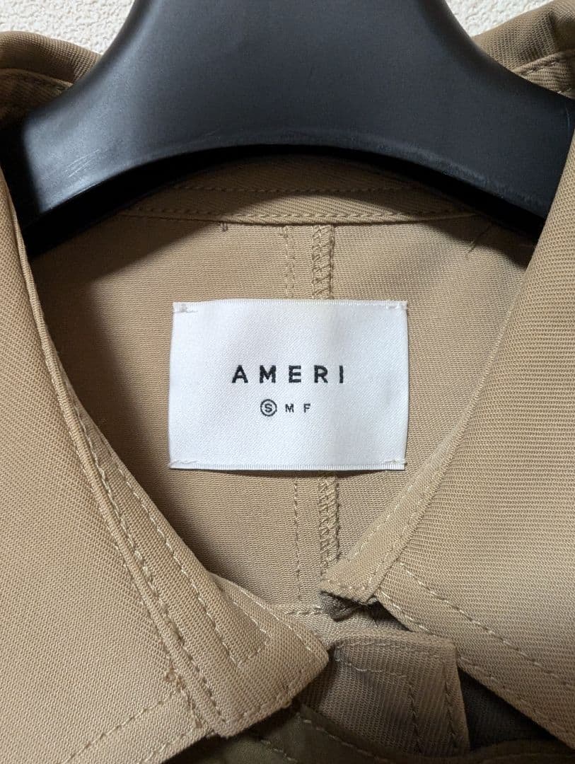 【AMERI】トレンチコート MA1 DOCKING COAT