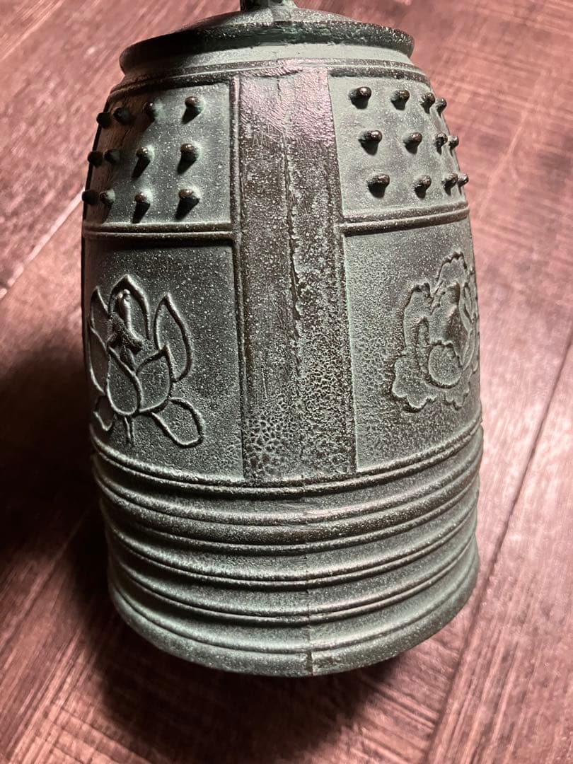 青銅製 仏具 梵鐘 ミニ鐘 半鐘