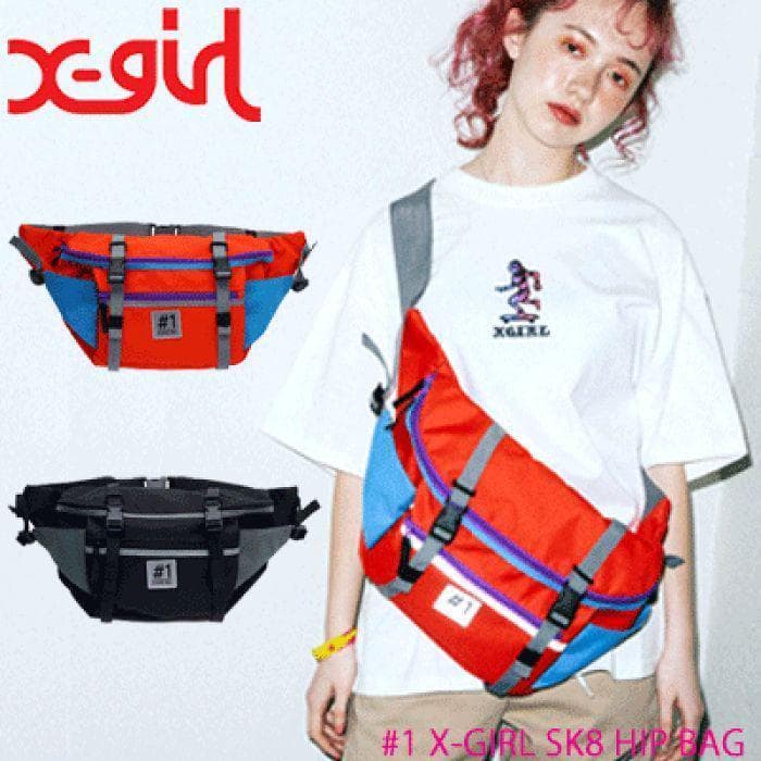 新品 XGIRL ボディーバッグ ヒップバッグ 黒