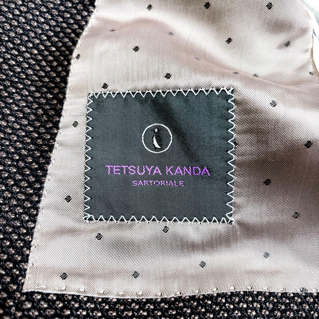 【最高級生地】TETSUYAKANDA×Zegna シルク×カシミヤ バーズアイ