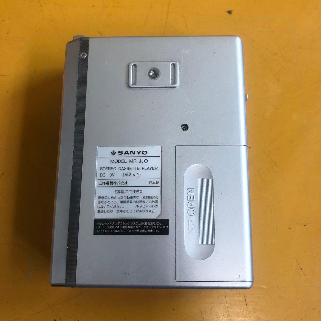 SANYO MR-JJ0 カセットプレーヤー 動作未確認 現状渡し