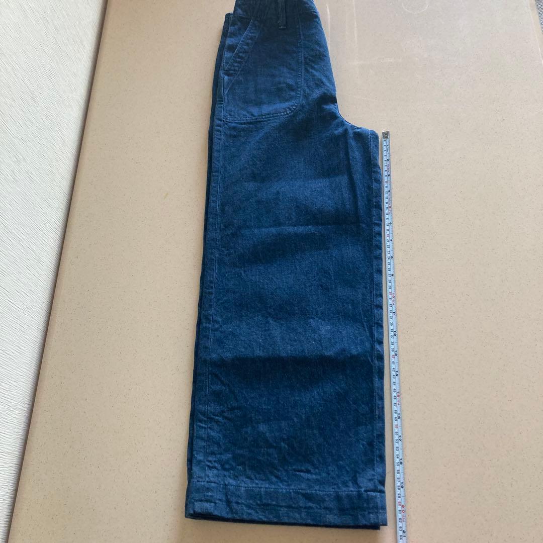 45r デニムワイドパンツ