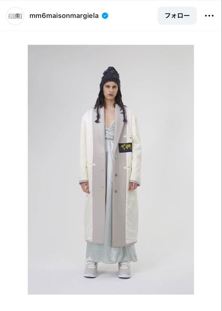最終値下げ【MM6】Reverse Padded Coat