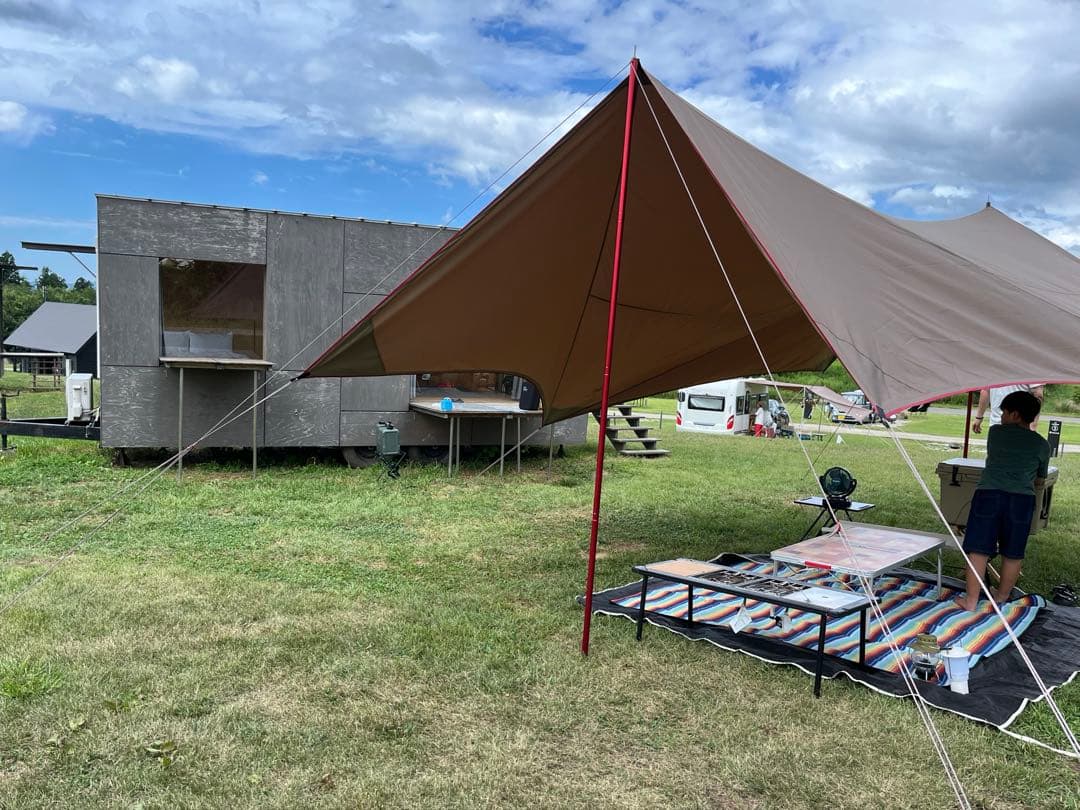 スノーピーク peak タープ レッドポール