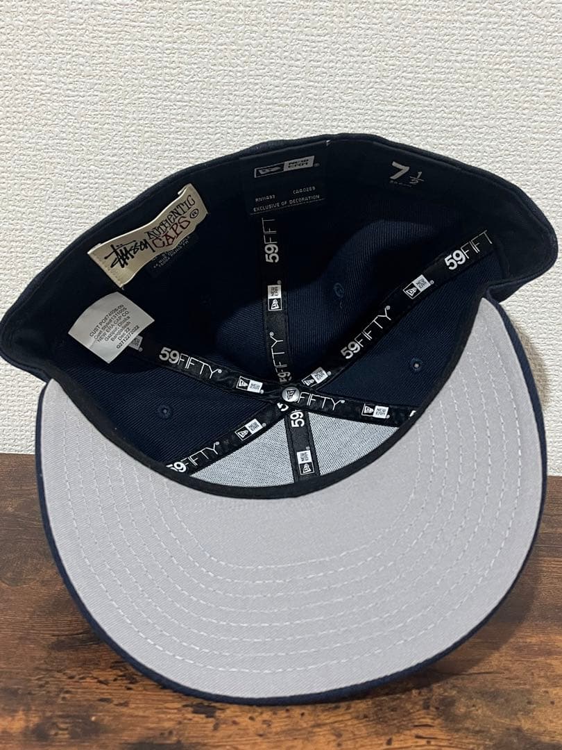 り*ん様 STUSSY × NEWERA ベースボールキャップ