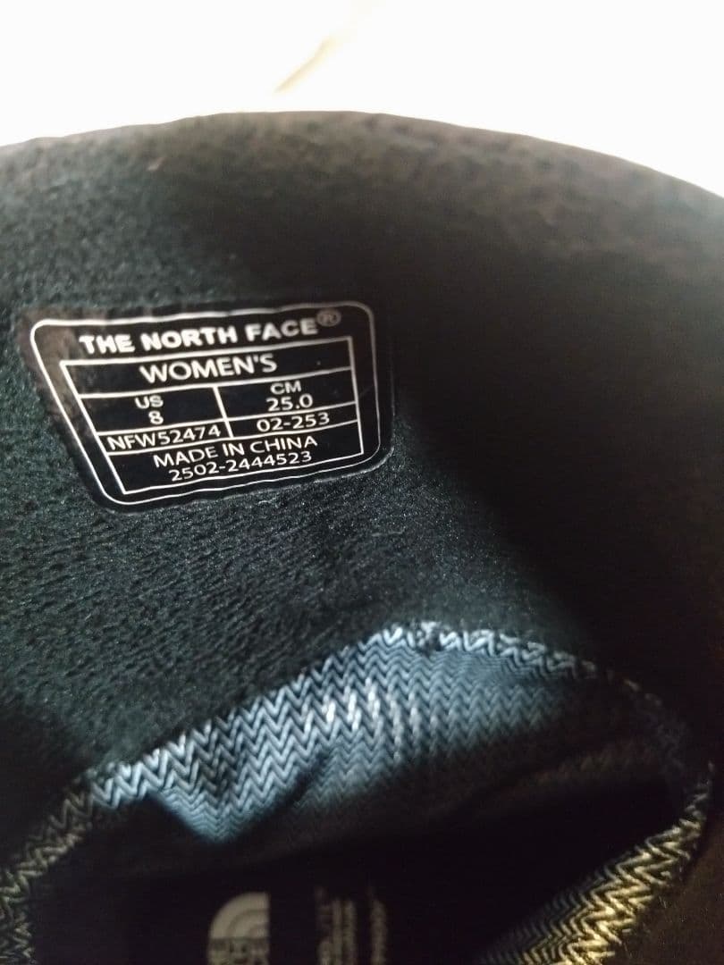 The North Face ブラックブーツ