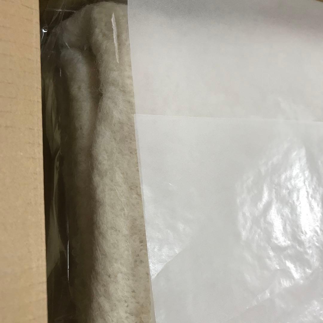 ☘️ 新品未開封 ポローラ マフラーセット オーバーサイズカーディガン ホワイト