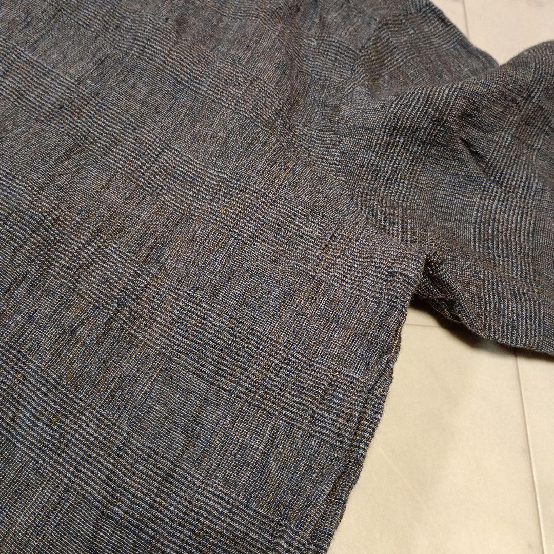 journal standard luxe グレンチェック柄　ジャケット　リネン