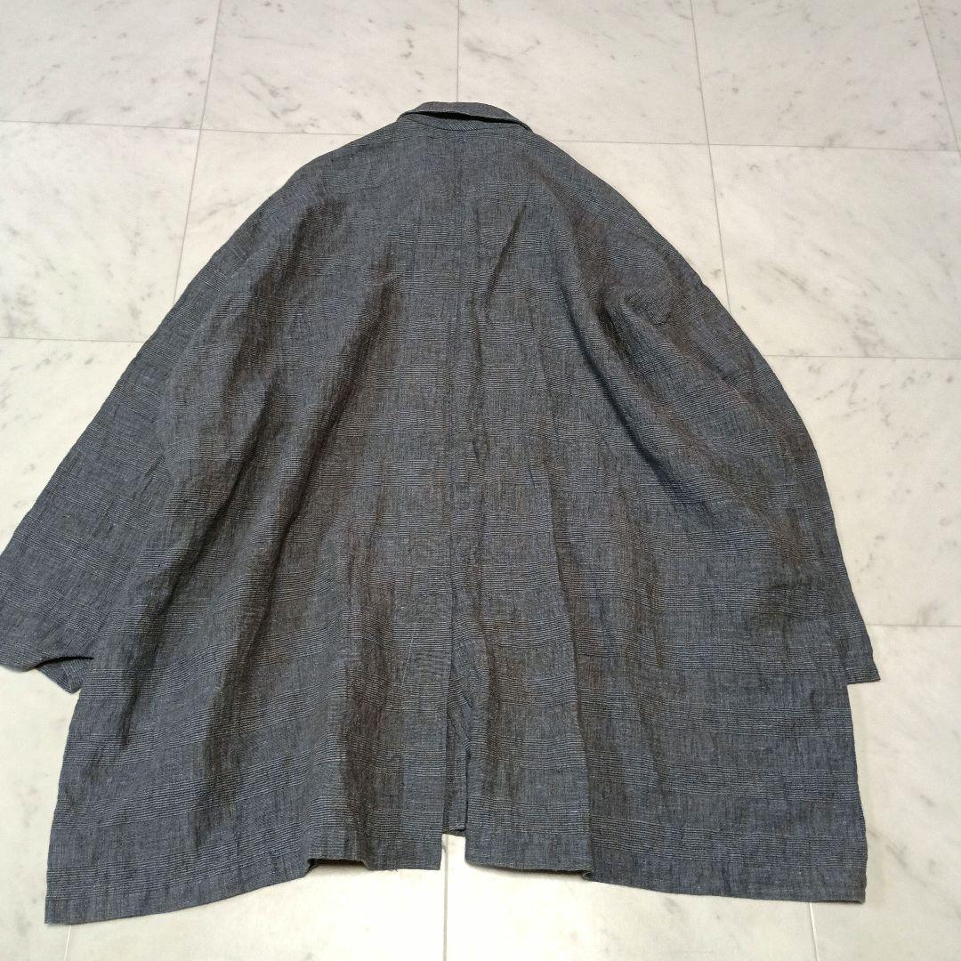 journal standard luxe グレンチェック柄　ジャケット　リネン