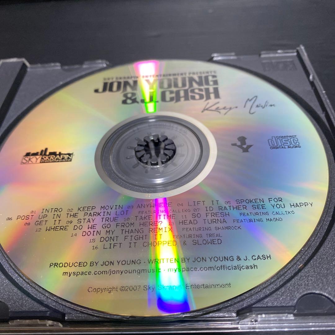 JON YOUNG & J.CASH/KEEP MOVIN/SLE〜/G-RAP