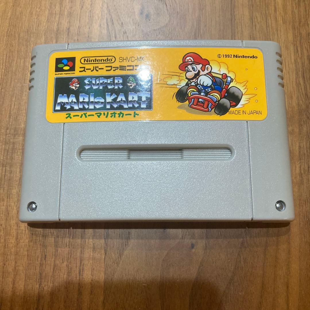 スーパーマリオカート　美品　スーパーファミコン　ソフト
