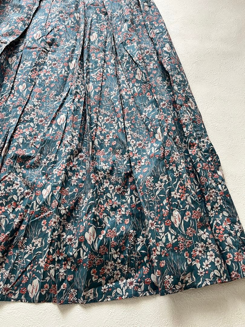 ☆美品☆かぐれ　リバティ　花柄ロングスカート　完売品　kagure