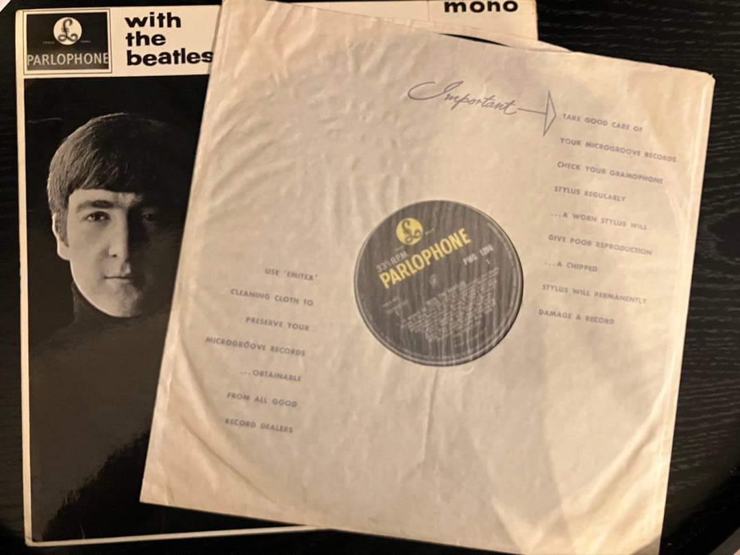 【美品】ビートルズ with the beatles MONO レコード
