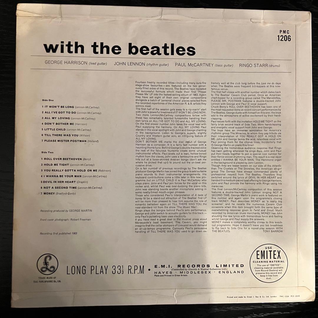 【美品】ビートルズ with the beatles MONO レコード