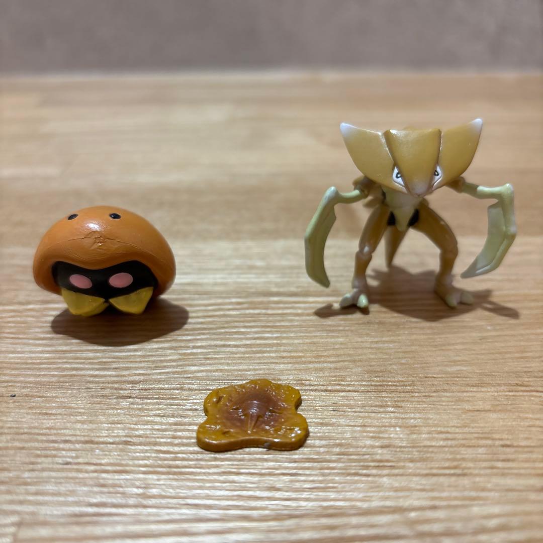 【一点もの/廃盤/化石セット】オムナイト　オムスター　カブト　カブトプス　化石付