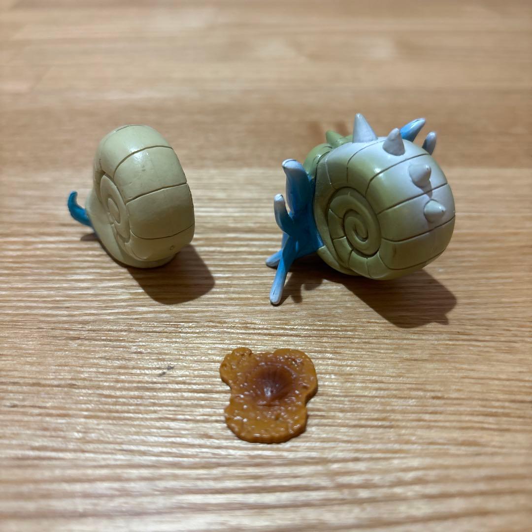 【一点もの/廃盤/化石セット】オムナイト　オムスター　カブト　カブトプス　化石付