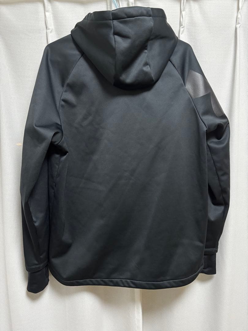 UNDER ARMOUR フード付きジャケット L ブラック　3レイヤー　美品