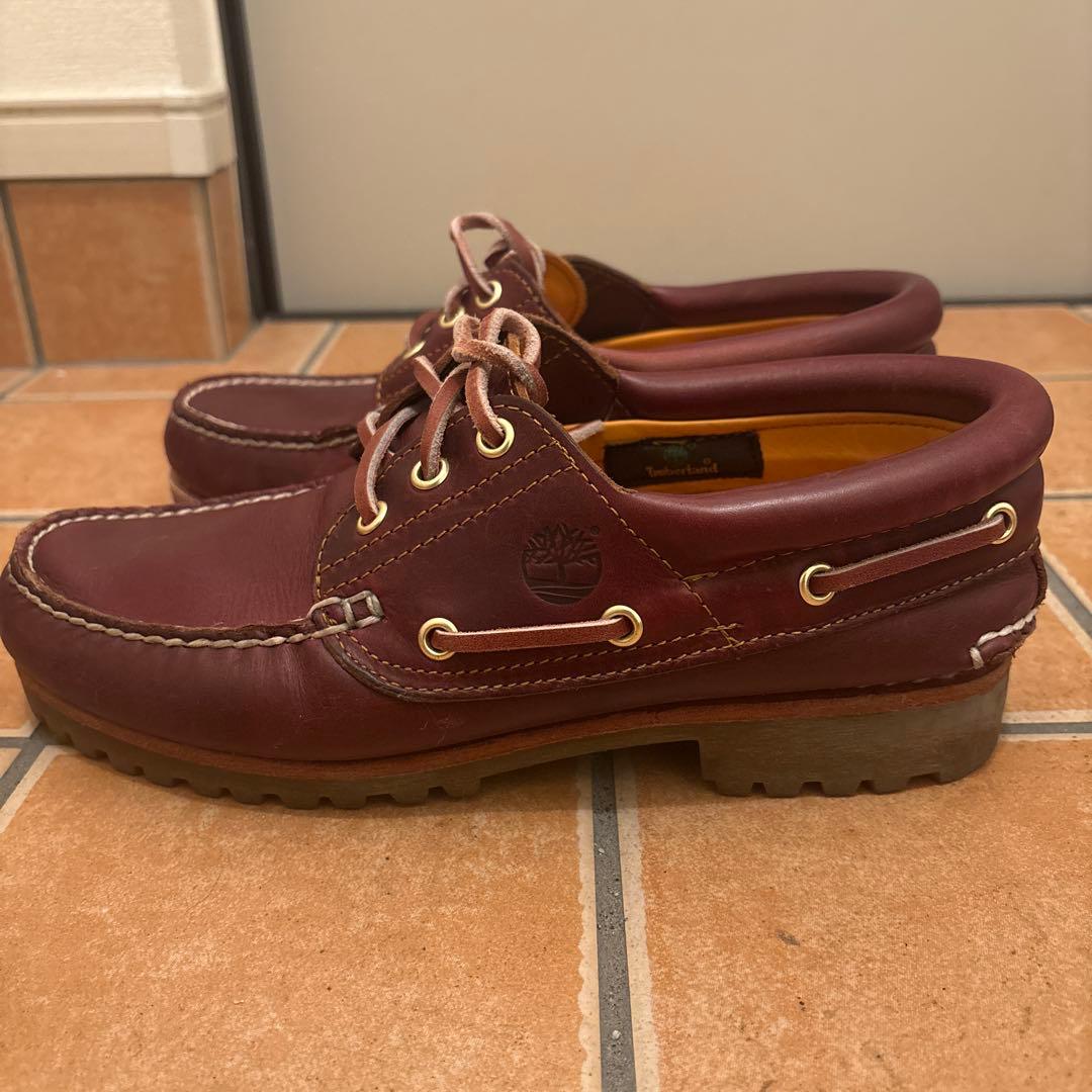 ティンバーランド　3eye 25.5 バーガンディ　Timberland