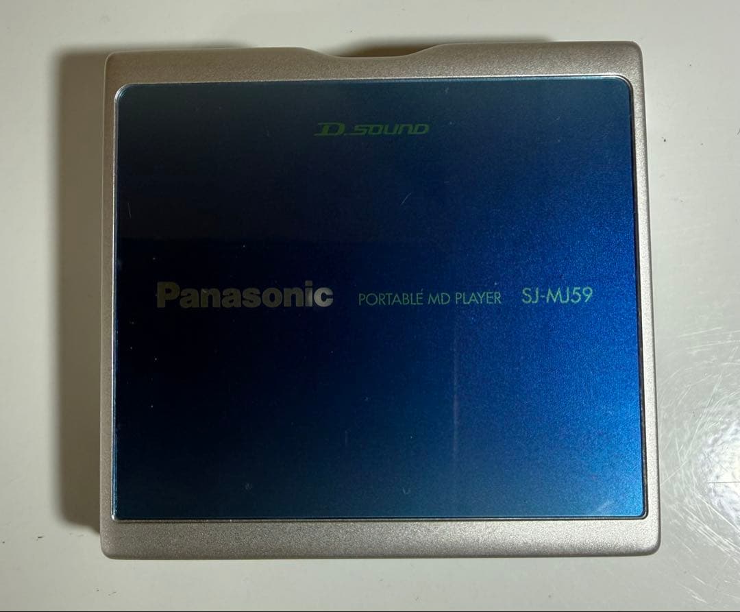 福*様 【動作極良好】Panasonic MDプレーヤー SJ-MJ59 スピー