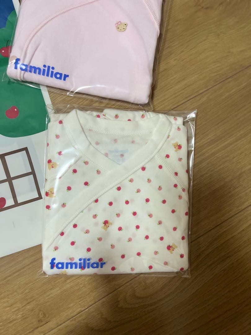 familiar ベビー肌着 2枚セット