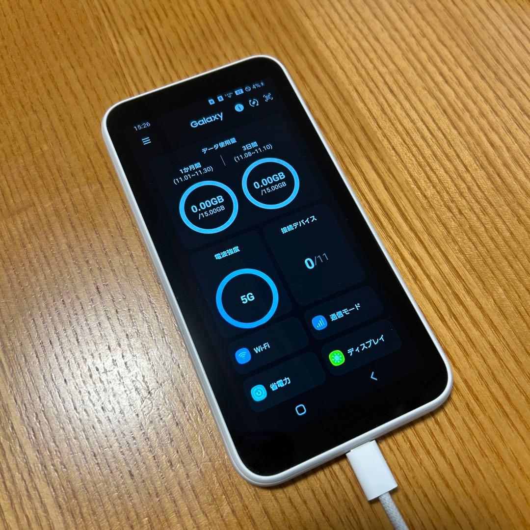 ルーター・ネットワーク機器 Galaxy 5G Mobile Wi-Fi SCR01