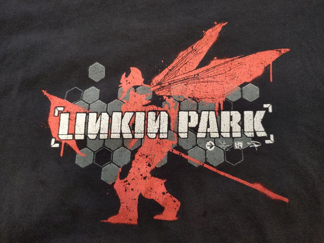 00sヴィンテージTシャツLinkin ParkリンキンパークTシャツブラック黒