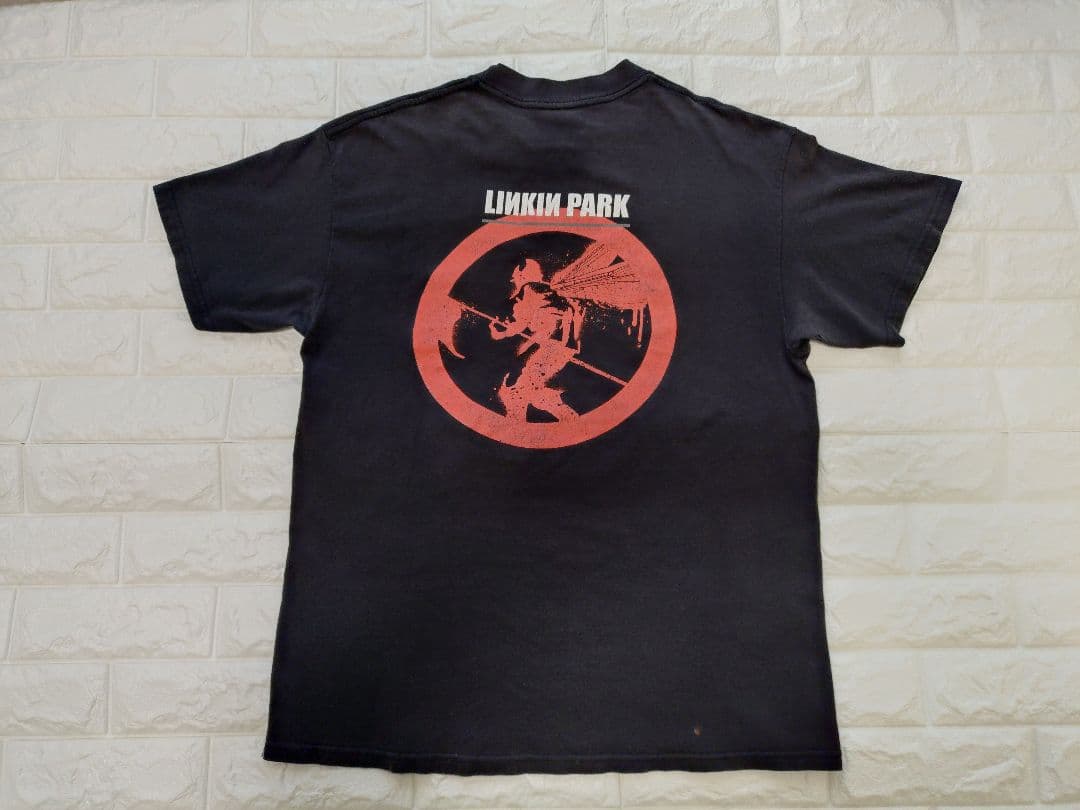 00sヴィンテージTシャツLinkin ParkリンキンパークTシャツブラック黒