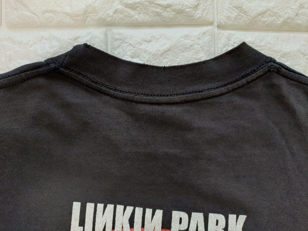 00sヴィンテージTシャツLinkin ParkリンキンパークTシャツブラック黒