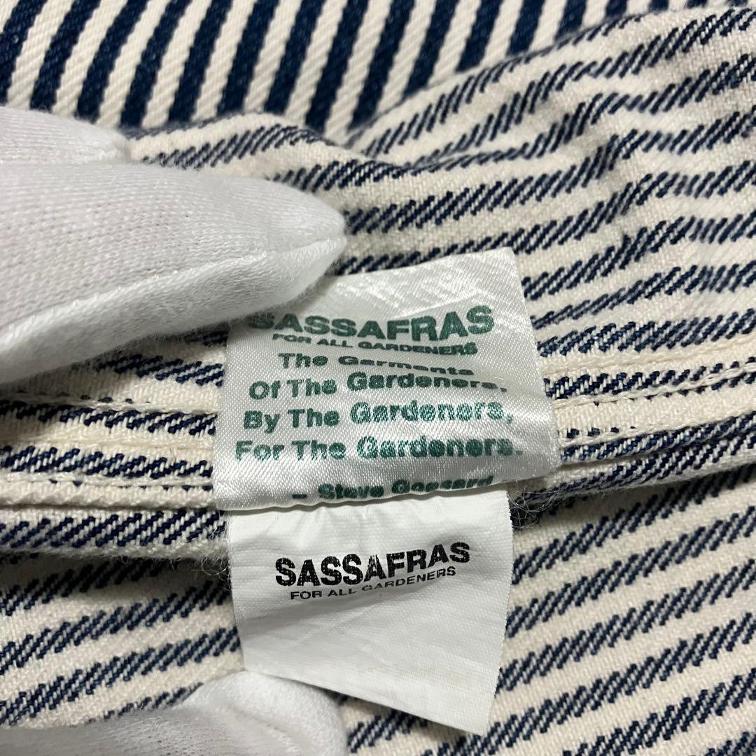 ササフラス SASSAFRAS ヒッコリー カバーオール Mサイズ