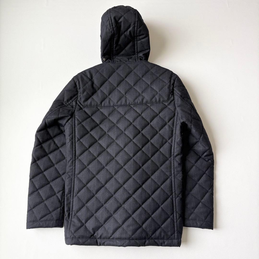2809y美品 マッキントッシュ キルティングダッフルコート メンズ ネイビー