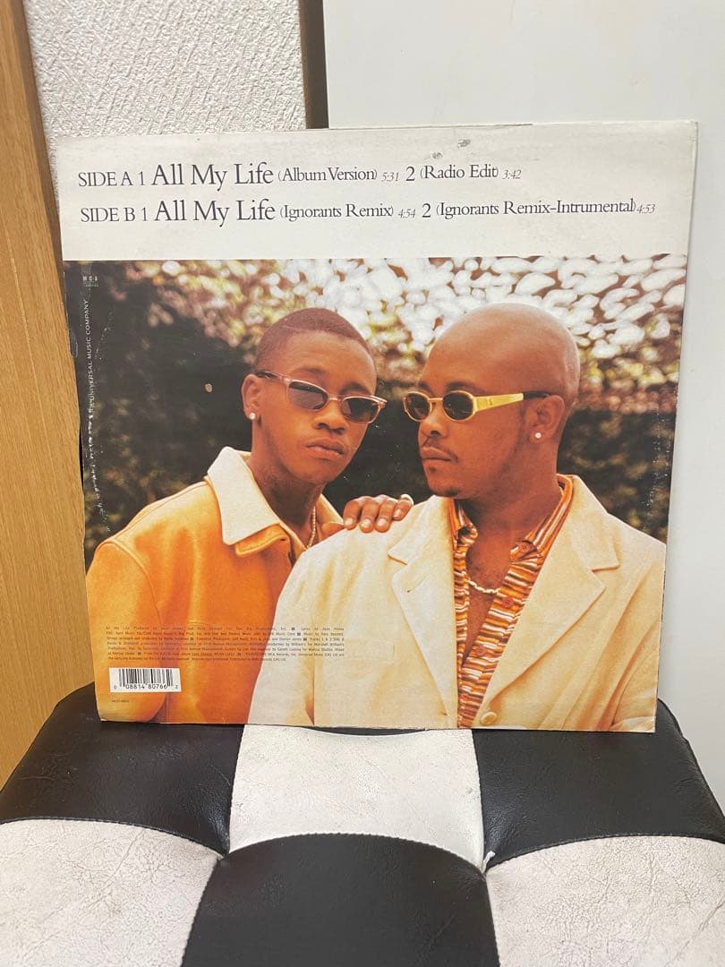 K-CI & JOJO ALL MY LIFE (4VER) 12incレコード