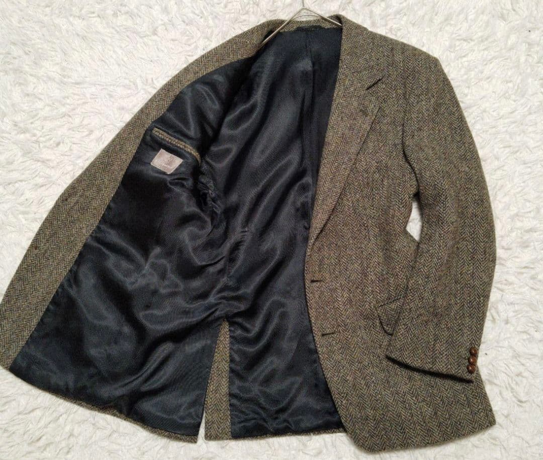 ハリスツイード Harris Tweed テーラードジャケット　春秋冬