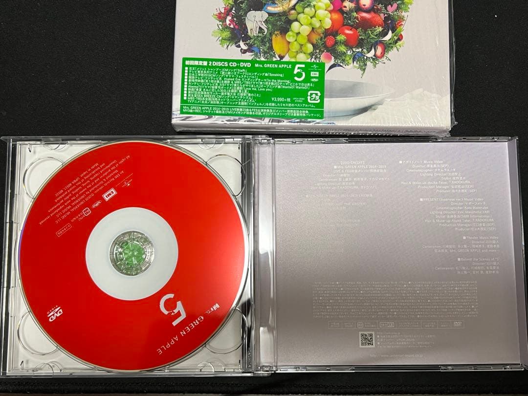 Mrs. GREEN APPLE 『5』初回限定盤